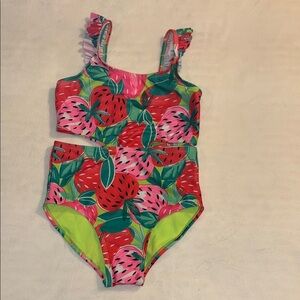 Cat & Jack Colorful Kids Swim Set 6/7 NWOT